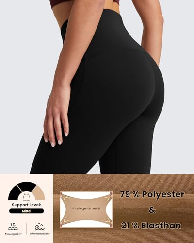 QUEENIEKE Women's High Waisted Yoga Pants 27" - Tummy Control Workout Leggings for Running Gym Training - Image 6