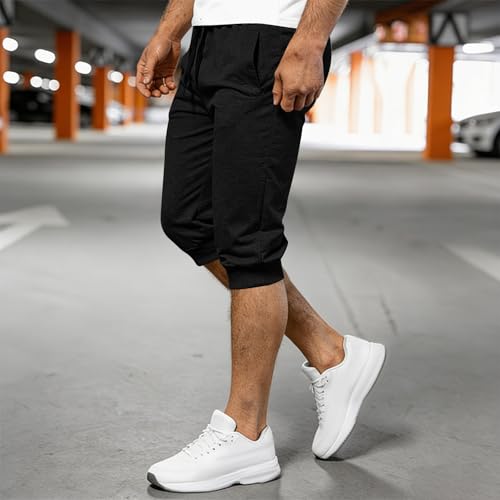 Shorts largos elásticos para hombre JOAU miniatura 6