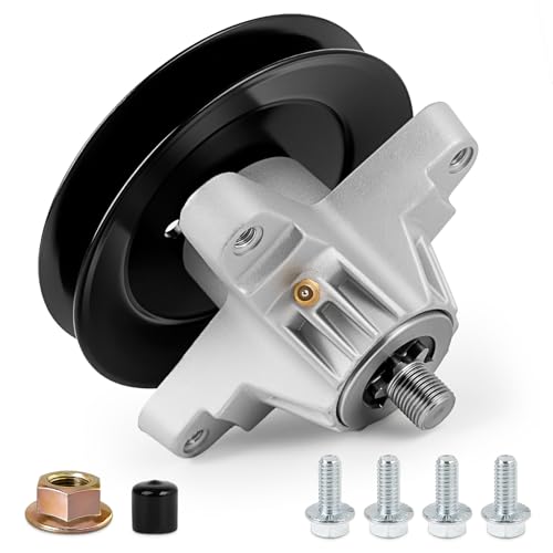 wyevee 918-0574 Deck Spindle Assembly for 42" Deck, Compatible with Cub Cad-et 1170, Troy Bilt LT-1742 LT-1842 LTX1842, MTD 600 Series Lawn Mower, Replaces 618-0574, 618-0574C, 918-0574C