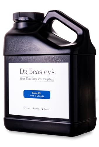 Dr. Beasley's Glass IQ - Cleans & Protects Auto Glass Outside & Inside, Smudge and Water Resistant, Compatible with LCD, Touch Screen, Phone, Console