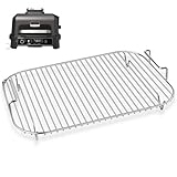 FuPatio Stainless Steel Rack Fits for Ninja XSKRSTRKXL Woodfire OG800 OG900 Series, Roast Smoke Grill for Ninja OG850 OG951 Woodfire Pro XL Outdoor Grill Accessories, Dishwasher Safe
