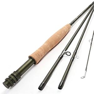 hengel Snelle Actie Vliegen Hengel Graphite Carbon Fiber Fly Rod-9ft 8wt 4stk (270cm) Hengel (Size : 9ft 5wt 4pc (270cm))