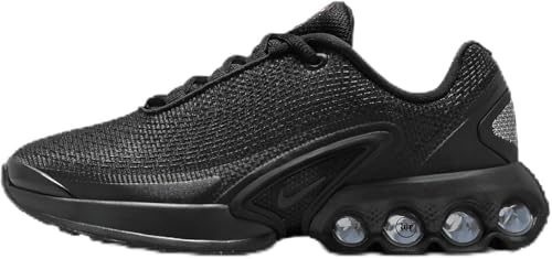 Nike Air Max Dn Big Kids' Shoes (FB8987-004, Black/Black/Metallic Dark Grey) Size 6