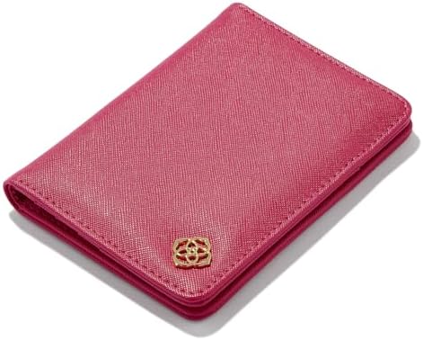 Kendra Scott Passport Holder, Hot Pink Leather