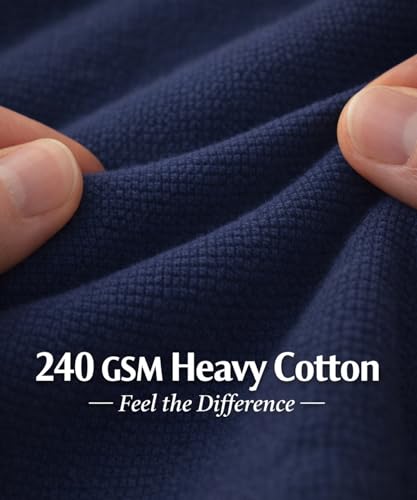 Image of AWG ALL WEATHER GEAR Men's Cotton Blend Polo T-Shirt | Plain Regular Fit | Soft Breathable Fabric | Casual & Formal Wear | Half Sleeve | Collared T-Shirt | Mens Tshirts | Tees for Man