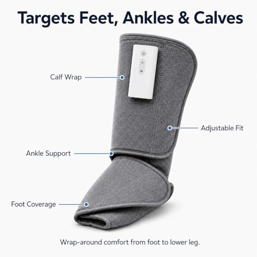 Image of Elnor Leg & Knee Massager | For Joint Pain & Arthritis Pain | Electric Knee Massage Machine | Useful For Arms 8 Elbows Also | 3 Mode of Vibration | 1 Year Warranty