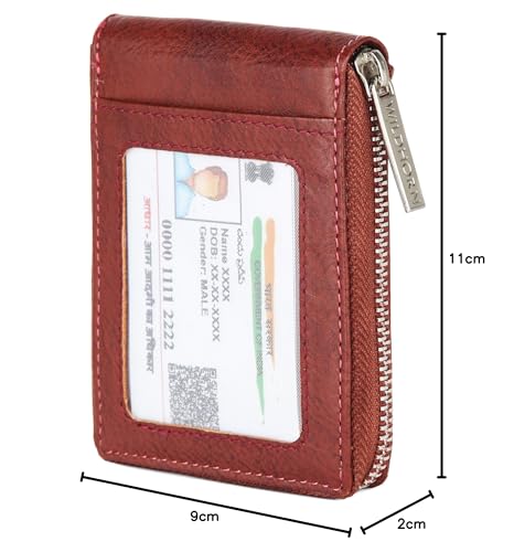 Image of WildHorn RFID Protected Leather Wallet for Men