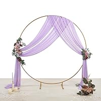 TITA-DONG Hochzeitsbogen Vorhangstoff Salbeigrün - 2 Stück 70x400cm