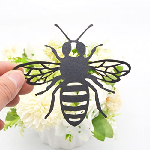 Toddmomy 48Pcs 3D Bee Wall Decor Bumblebee Party Decorations Cake Decorations Removable Stickers Wall Decor Room Mural Metallic Kids Bedroom Nursery Classroom Wedding Decor Birthday Decor Paper #TOP1