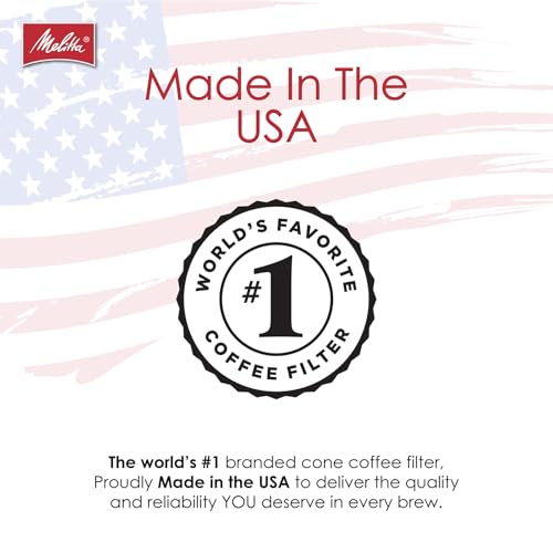 Melitta No. 2 Cone Coffee Filters, Natural Brown, 100-Count Pack (Set of 6) - Image 9