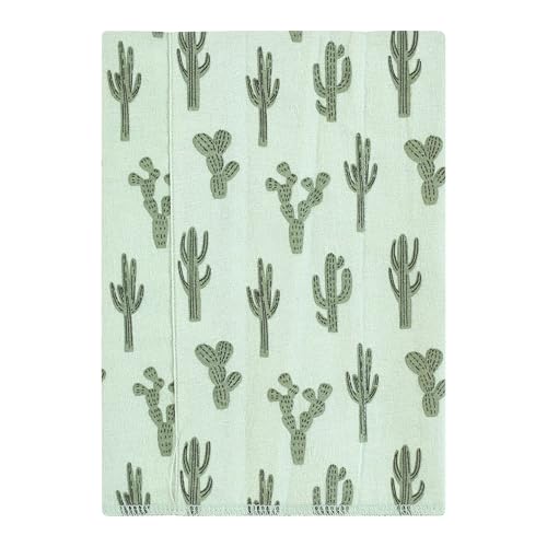 Image of Hudson Baby Unisex Baby Cotton Poly Flannel Burp Cloths, Wilderness 7 Pack, One Size