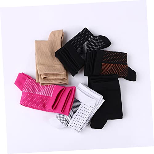 2pairs Breathable Compression Ankle Socks for Sports S Elastic Support for Plantar Stylish Design Improves Circulation and Reduces3