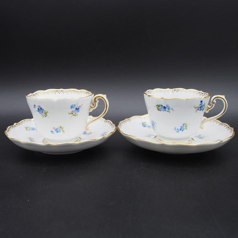 マイセン 忘れな草 散らし小花 ヴィエナカンテ カップ＆ソーサー