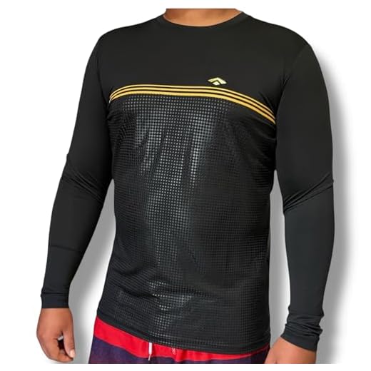 Camiseta masculina Seaway poliamida Com Proteção térmica UV 50+ Segunda Pele Manga Longa