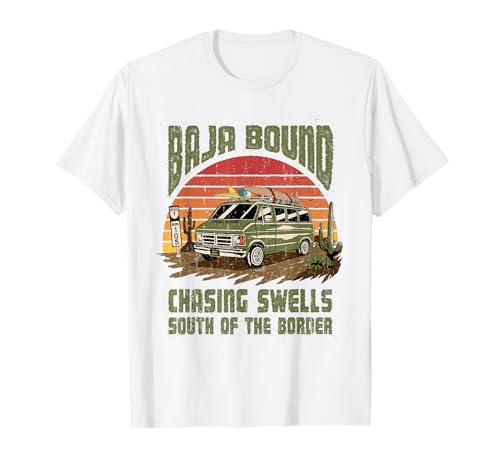 Road Trip & Surftrip por la Costa del Pacífico de Baja Camiseta