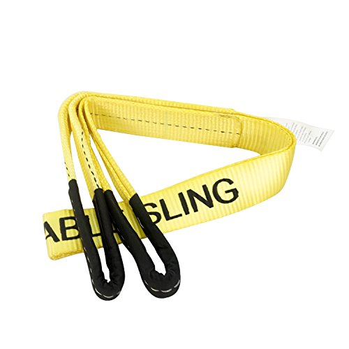 Get Special Price 2"x6' Flat Eye Heavy Duty Lift Sling,1 Ply