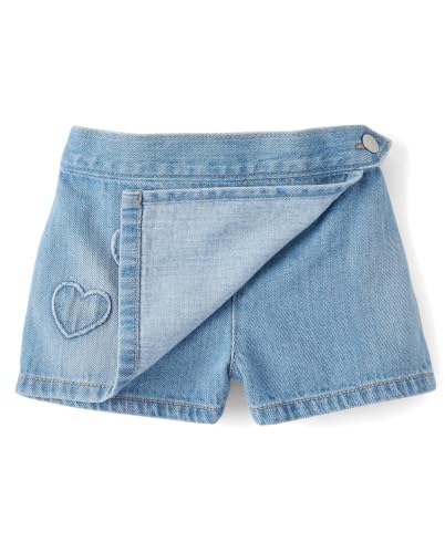 Image of The Children's Place Baby Girls' And Toddler Denim Skort