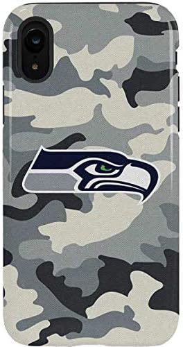 Skinit Pro Phone Case Compatible with iPhone XR - Officially Licensed NFL Seattle Seahawks Design
