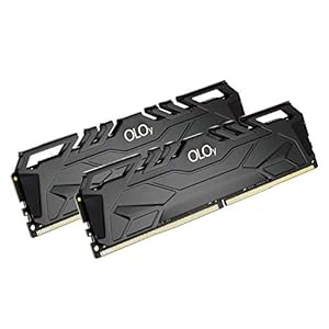 OLOy DDR4 RAM 16GB (2x8GB) 3200 MHz CL16 1.35V 288-Pin Desktop Gaming UDIMM (MD4U0832160BJ0DA)