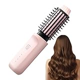 Fruusv Lockenbürste, vier Temperatureinstellungen, kabellose Lockenbürste für Haar – für Salon, , Schlafsaal, Reisen, Hotel, Badezimmer, Friseur, Mutter, Freundin