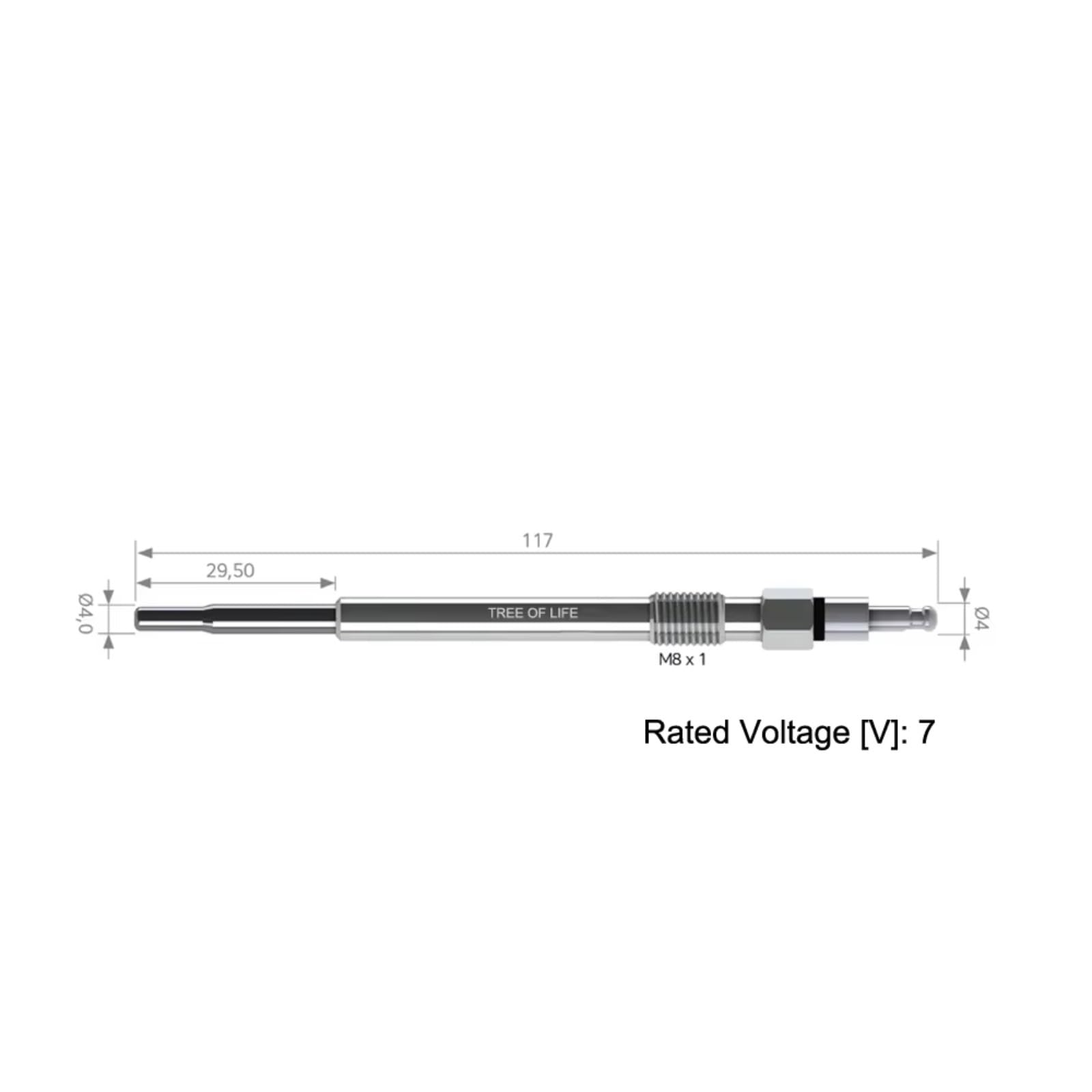 Compatibile Con Mitsubishi Per Grandis 2003-2011 Per Lancer VIII Berlina 2007-2024 MN980406 MN980409 N10579803 Candela Di Accensione Candelette