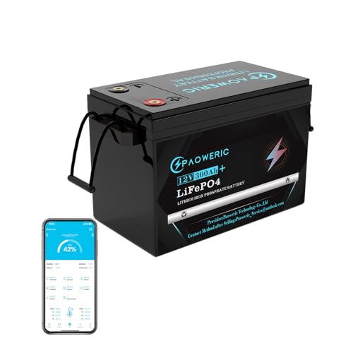 12V 300Ah LiFePO4 Battery Built-in 200A BMS,Rechargeable Lithium Battery, 10000+ Deep Cycles,Perfect for Solar systerm,RV,Camping,Battery Backup,Marine and Home Energy Storage