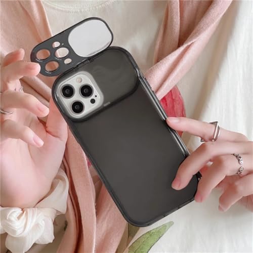 Étui de protection pliable pour iPhone 14 support vidéo noir