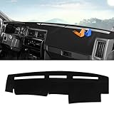 Autorder Dashboard Cover Mat for 1986-1993 Nissan Pathfinder D21 Accessories Dash Cover Upgrade Velvet Dash Mat Sunshade Glare UV Rays Protector