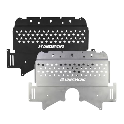 Image of Oil Cooler Skid Plate Compatible with BMW G80 G82 M3 M4 G87 M2 2021-2024 Aluminum Silver