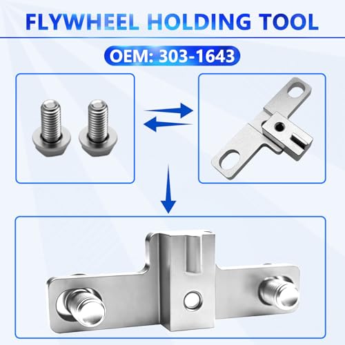ZKTOOL Nockenwellenausrichtungs-Verriegelungswerkzeug-Kit, Kompatibel mit Ford 2.0 Ecoblue TDCi-Motor, Diesel-Zeitwerkzeugset, 303-1643, 303-1650, 303-1637