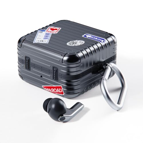 miak Galaxy Buds 4 / Buds 4 Pro �p �L�����[�P�[�X [ �X�[�c�P�[�X���`�[�t�̗��̃f�U�C�� �Z�p���[�g�\�� �ϏՌ���d�\�� �|���J�[�{�l�[�g TPU �J���r�i�t�� �f�R�V�[������ LED�\�� ���C�����X�[�d�Ή� ] MA28