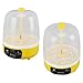 ERYUE 4 Eggs Incubator Efficient Portable Automatic Mini Poultry Hatcher for Home USB Energy Saving Children Enlightenment for All Kinds of Eggs (Manual Turning)