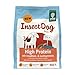 Green Petfood InsectDog High Protein (1 x 900 g) | Adult | Premium Trockenfutter für ausgewachsene aktive Hunde | Lachs- & Insektenprotein & roten Linsen | kleine Krokette | getreidefrei | 1er Pack