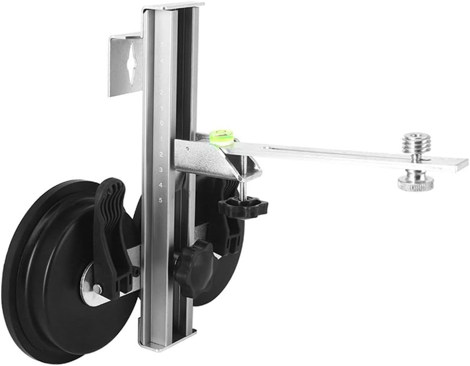 Multi-Functional Leveling Bracket with Dual Adjustable V-Shaped Hooks Precise Height Angle Adjustments Convenient Level Accessories for Versatile Usage