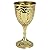 Design Toscano The King's Royal Chalice Embossed Brass Goblet