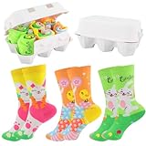 3 paires de chaussettes de Pâques pour adultes, cadeau de Pâques pour...