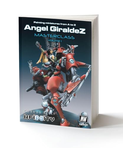 Image of Vallejo Painting Miniatures Masterclass Vol. 1 Book by Ángel Giraldez Black