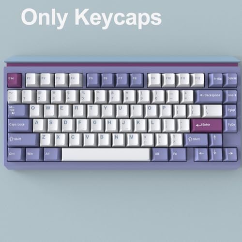 Image of Fogruaden PBT Keycaps Set, Cherry Profile Custom Keycap for Mechanical Keyboard Keycaps(Cherry Rabbit)