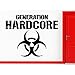 bingcheng Pegatinas De Pared Calcomanía De Vinilo Hard Rock Generation Hardcore Music Decor 46Cm X 57Cm