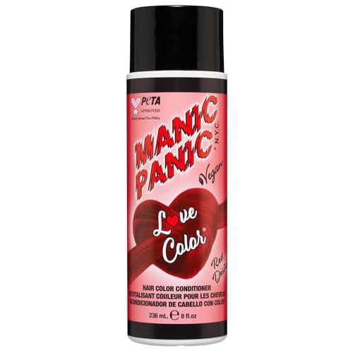MANIC PANIC Warm Vibrant Red Color Depositing Conditioner - Red Desire