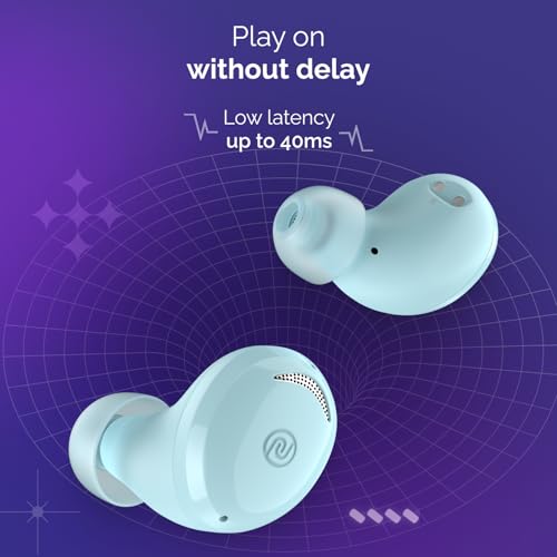 Image of Noise Buds Trance in-Ear Truly Wireless Earbuds with 45H of Playtime, Low Latency(up to 40 ms), Instacharge(10 min=200 min), BT v5.3(True Blue)