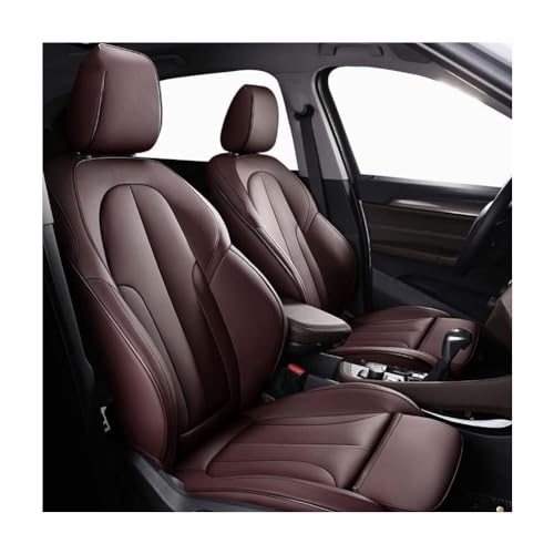 Housse de siège pour Fiat Grande Punto 2009-2012 en cuir confort B/Coffee