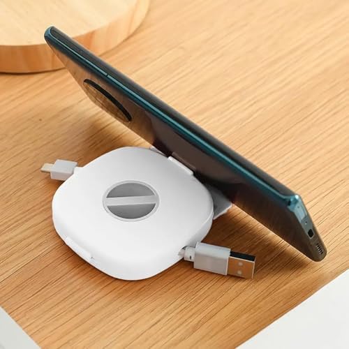Organizzatore Cavi Con Supporto Per Telefono E Portaoggetti A Doppia | Per Cavi USB E Organizzazione Fili Per Viaggio Aereo Business Lavoro Ufficio Uomini Donne Viaggiatori Elettronica La