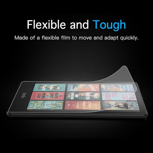 MoKo 2er Pack Matt Displayschutzfolie für Kindle Paperwhite 7 Zoll 12. Generation 2024 und Kindle Colorsoft Signature Edition, Premium PET Anti-Glare Schutzfolie Vollständige Abdeckung