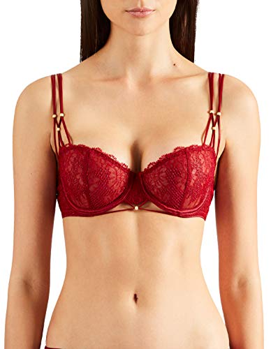 Aubade Women's La Belle Etoile Half Cup Bra Balconette, Garance, 32B Aubade Women's La Belle Etoile Half Cup Bra Balconette, Garance, 32B