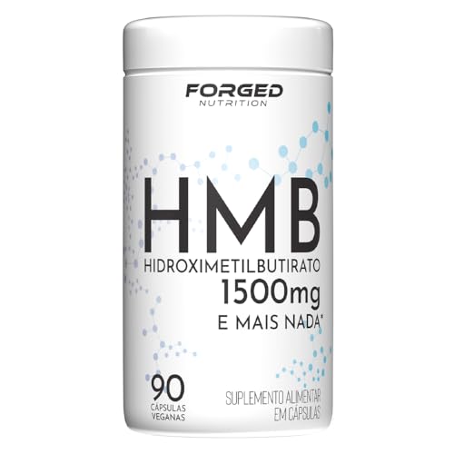 Hmb Hidroximetilbutirato 1500mg 90 Vegan Caps - Forged Nutrition