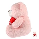 Ours de la saint-valentin : l'ours en peluche peut être utilisé comme oreiller, siège câlin, coussin, les enfants peuvent dormir avec cet ours en peluche, adorable animal