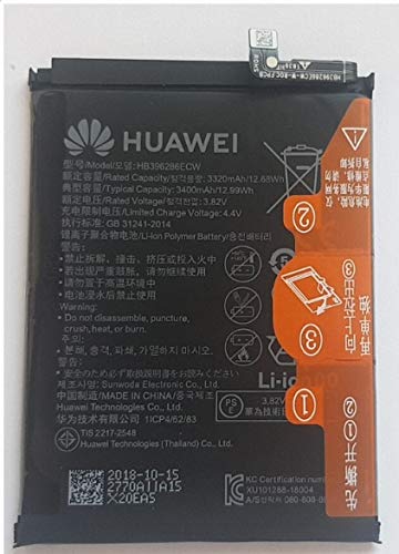  TPC - Batteria Originale HB396286ECW per Huawei P20, P Smart 2019 + Regalo