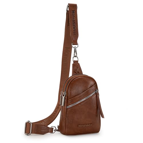 Image of Montana West Small Crossbody Sling Bag for Women Cute Cross Body Fanny Pack Purse