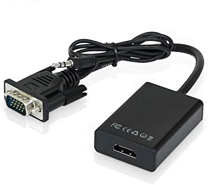 Davitu Electrical Equipments Supplies - vga-hdmi converter cable, PC analog host to HD interface converter box, computer to even the TV projection - (Color: 3)